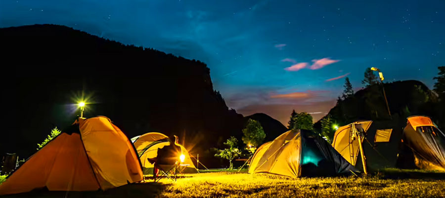 Camping Under the Stars in Ranikhet Hills